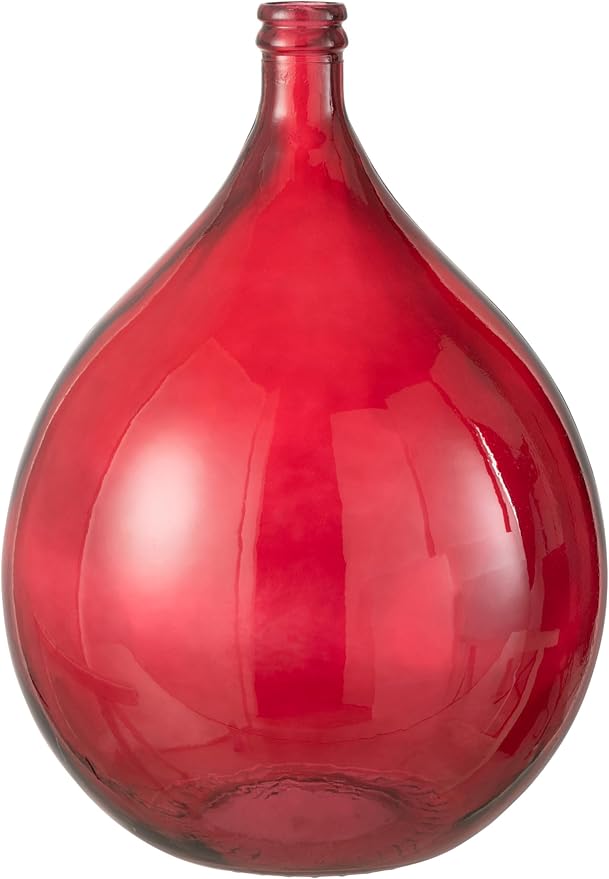 Vase Carafe Glass Red