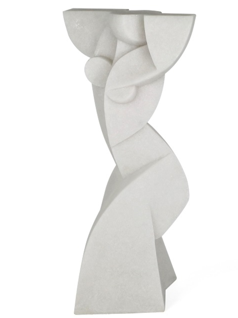 SCLUPTURE IN RESIN MARBLE LOOK