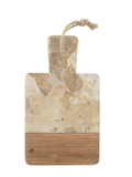 Cheese Board Rectangle Marble Beige/Natural