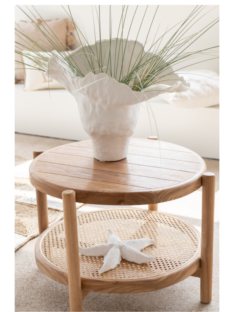 Vase Corolla Narrow Ceramic White