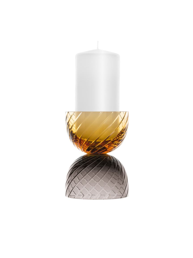 Les Endiablés : Large Candlestick.
