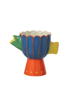 Vase Fish Dots Dolomite