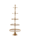 Tray 5 levels Round Gold(65x65x165cm)