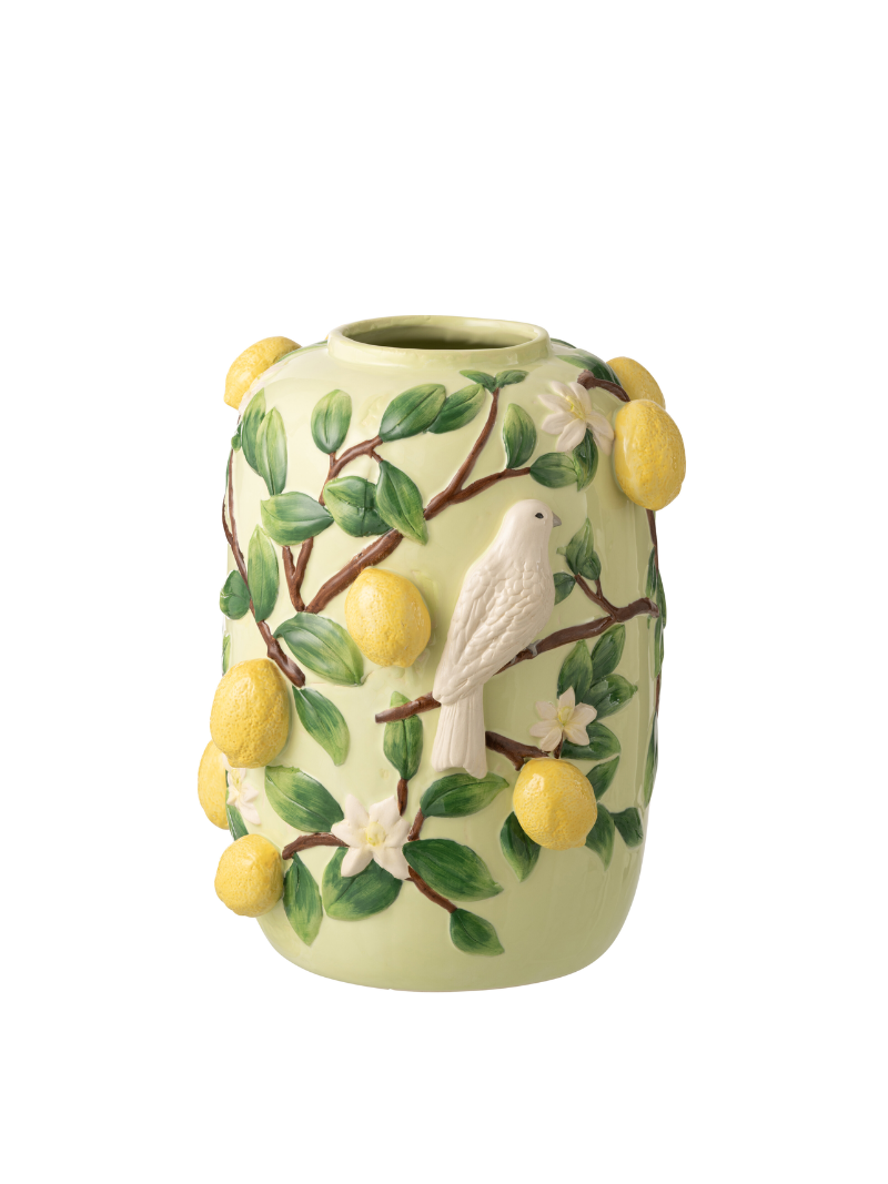 Vase Bird/Lemons