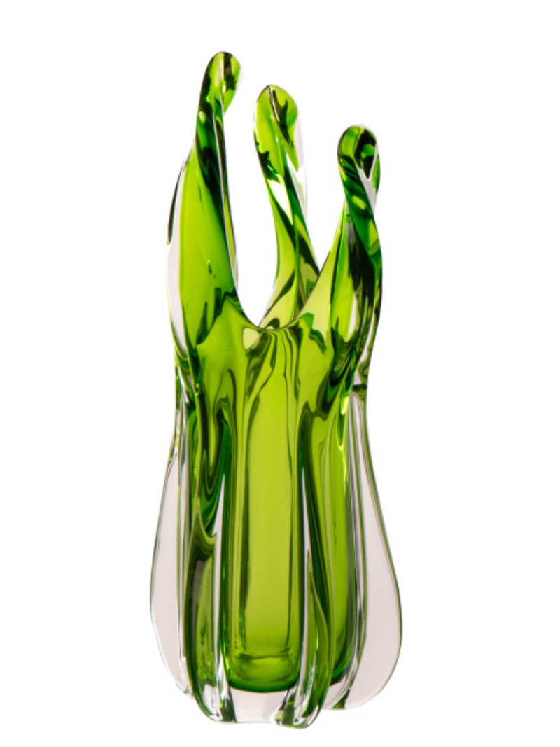 Vase Serena Glass Green