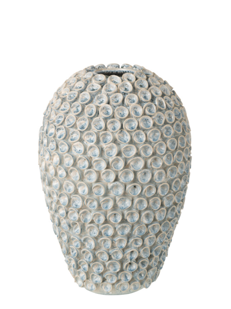 Vase Milan Clay Light Blue