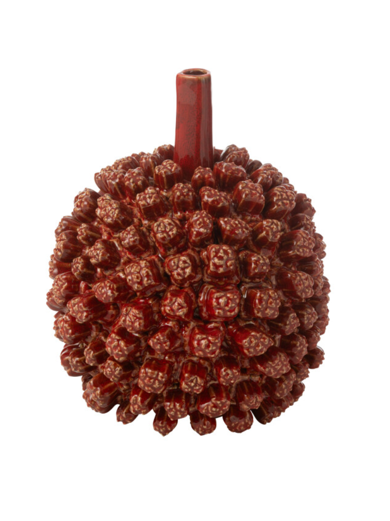 Vase Saki Ceramic Red