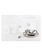 Scented Candle M-Chic Metal Silver