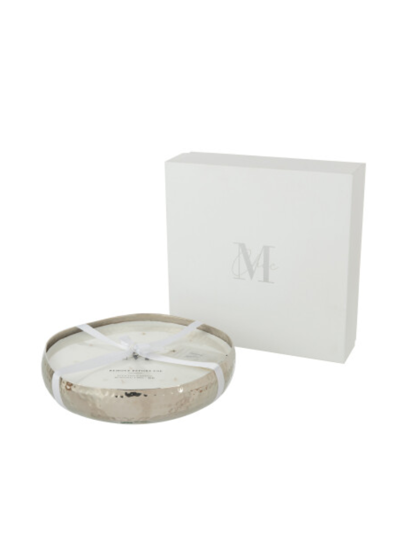 Scented Candle M-Chic Metal Silver