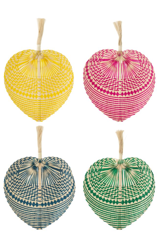Fan Woven Bamboo Mix