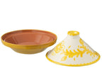 Granada Ceramic White & Yellow