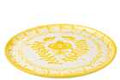 Plate Granada Ceramic White/Yellow
