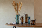Vase Steggy Glass Brown