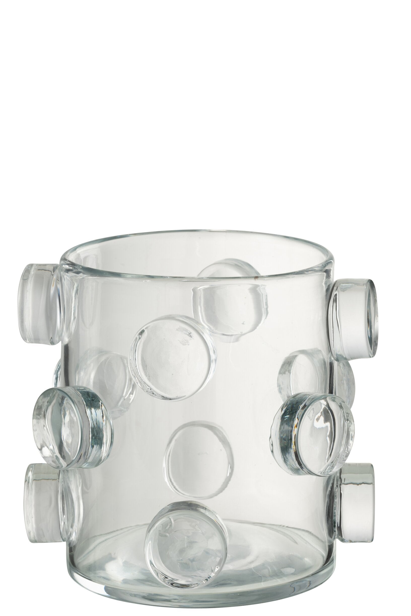 Vase Pebbles Glass Transparent