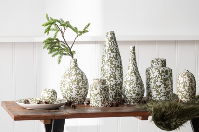 Yezi Porcelain Green/White Collection
