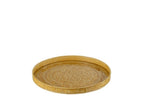 Tray Round Classic Iron Ochre S