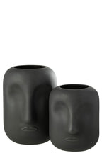 Vase Noe Glass Black