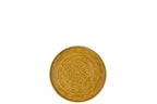 Tray Round Classic Iron Ochre S