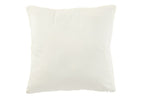 Cushion Knitted Relax Polyester/Acrylic White/Red
