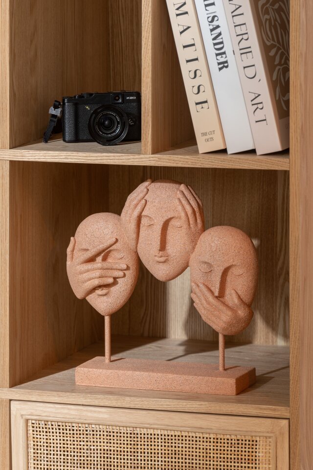 Face See/Hear/Speak Resin