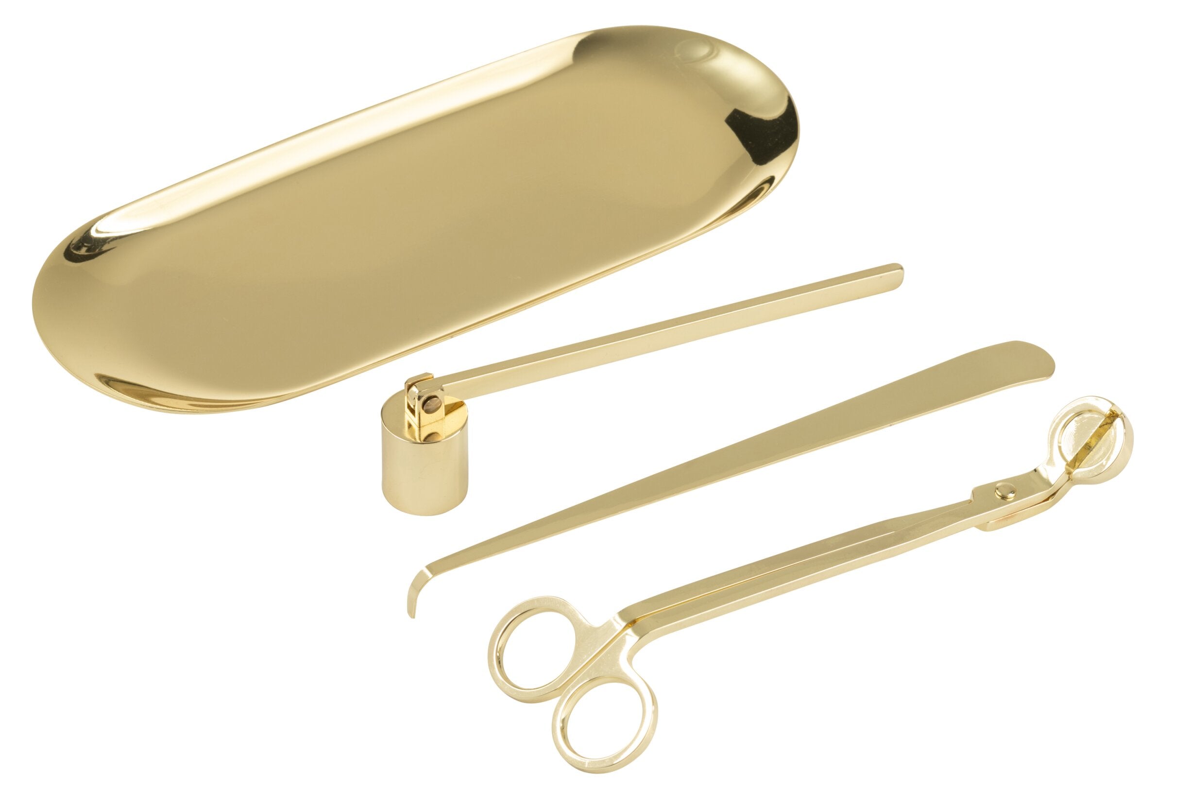Candle Snuffer Candle Kit Iron Gold Colored