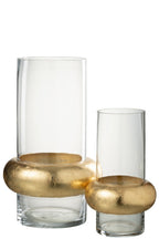 Vase Cylinder ring Gold