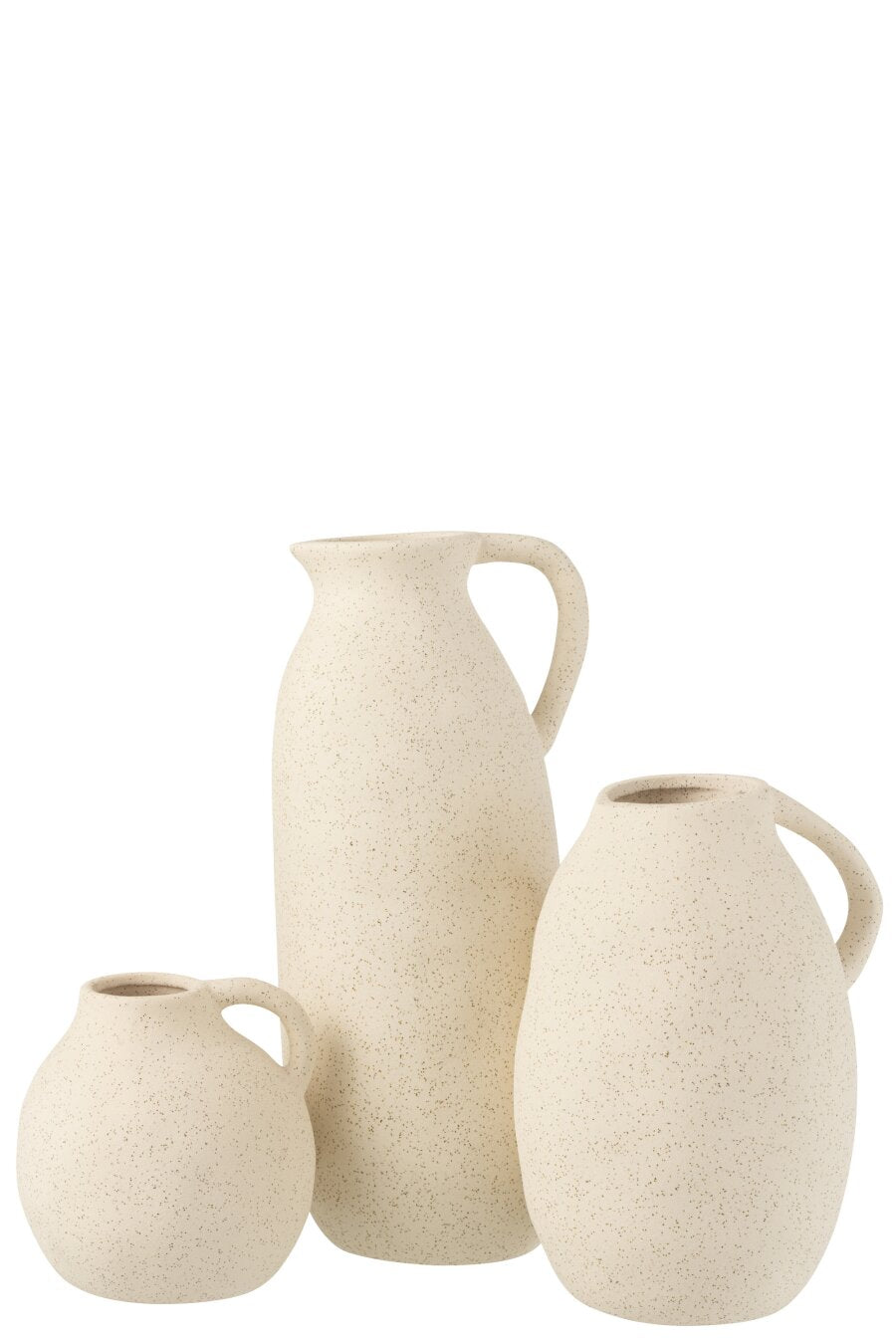 Vase Jug Ceramic Beige