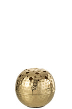 VASE BOULE WITH HOLES MET G
