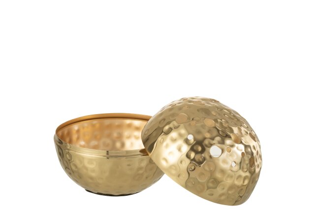 VASE BOULE WITH HOLES MET G