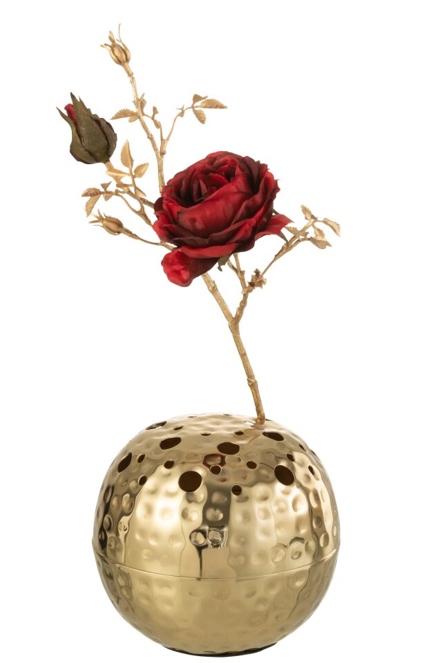VASE BOULE WITH HOLES MET G