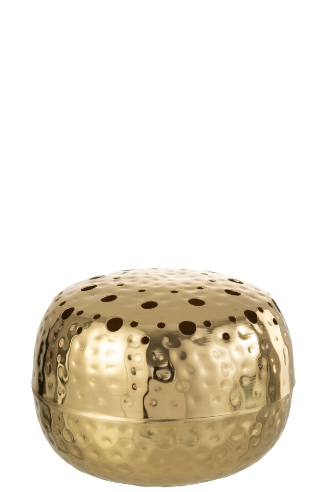 VASE BOULE WITH HOLES MET G