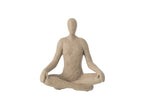 Figure Yoga Resin Beige