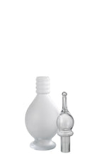 Vase+Cap Phial Deco Joey Glass Transparent