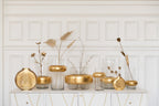 Vase Cylinder ring Gold