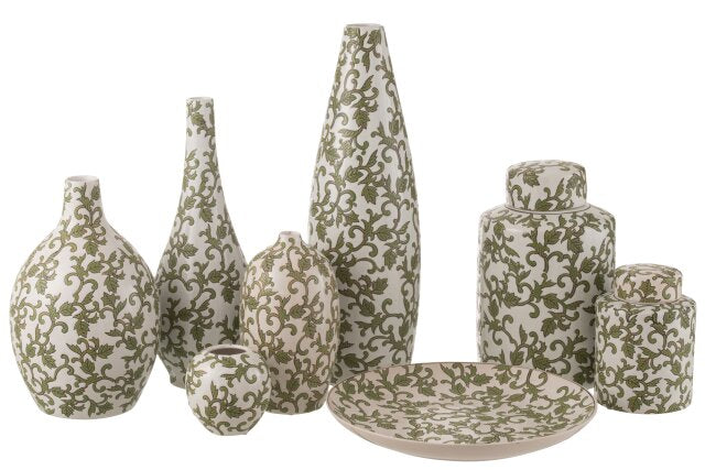 Yezi Porcelain Green/White Collection