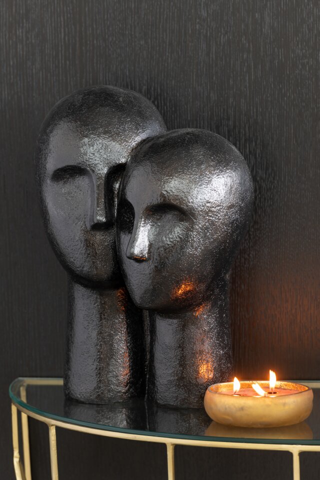 Head Couple Resin Black