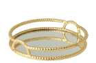 Tray Aluminium Gold Colored