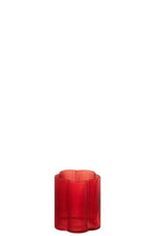 Fiore Glass & Bottle  Red