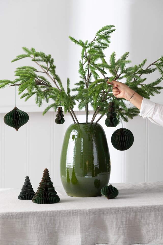 Vase Lola Porcelain Green