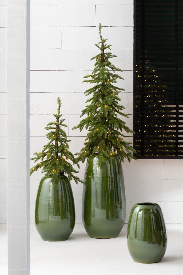 Vase Lola Porcelain Green
