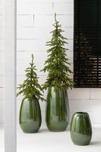 Vase Lola Porcelain Green