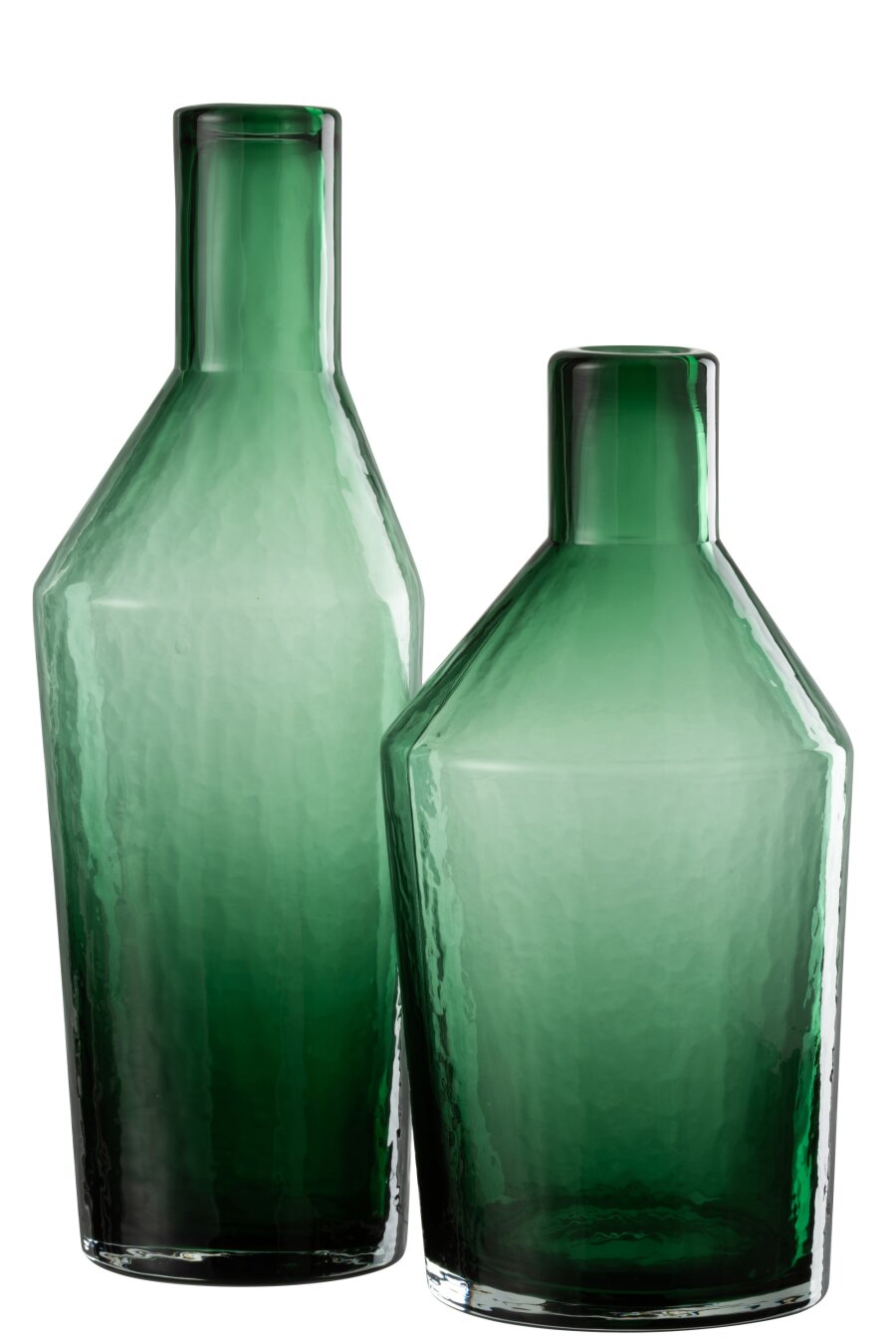 Bottle Decorative Glass Green
