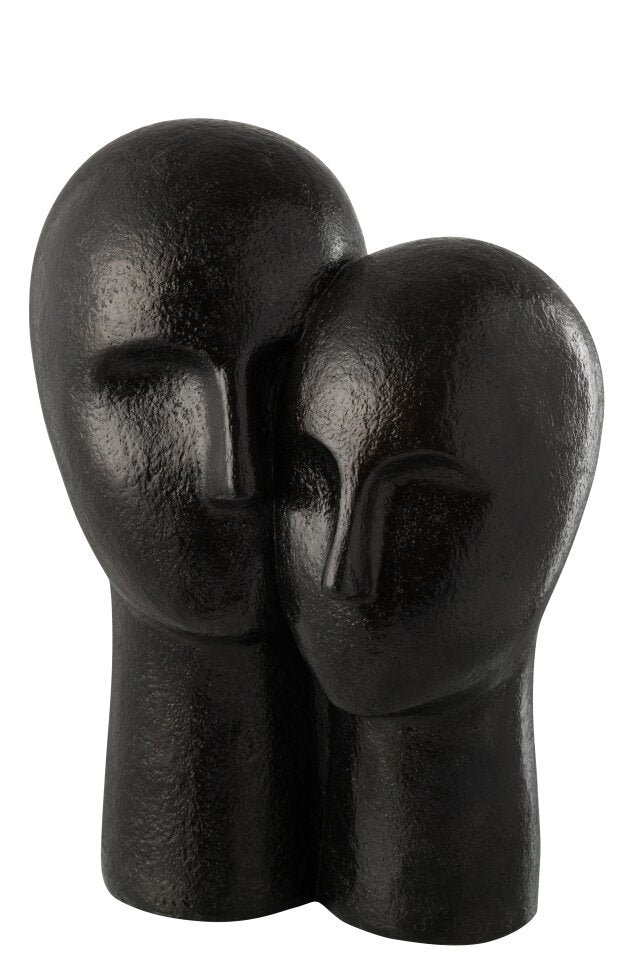 Head Couple Resin Black
