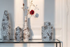 Vase Zen Porcelain White/Black
