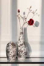 Vase Zen Porcelain White/Black
