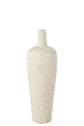 Vase Lauwra Cement White
