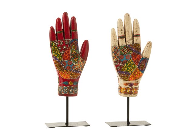 Hand On Stand Delhi Mango Wood Mix