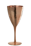 Wine Glass Mirror Glass  Colored