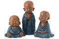 Monk Resin Blue Assortment