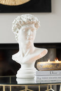 Bust David Resin White Large